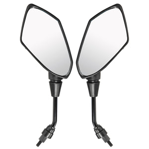 8mm 10mm Motorcycle Rear View Mirrors For Scooter E-Bike