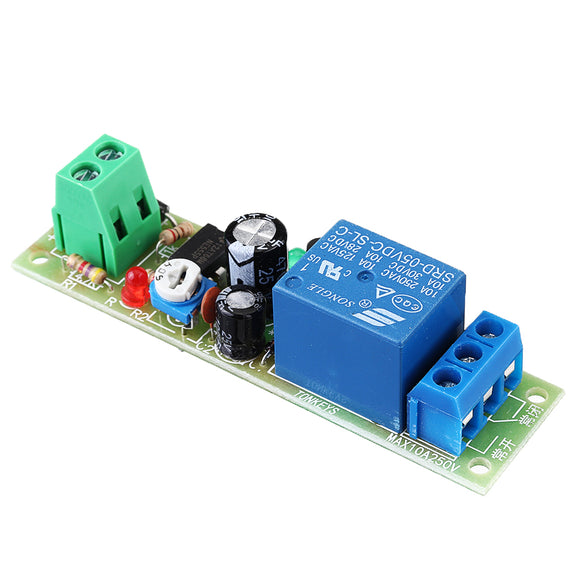 JK-02 5V 0-200S Power-on On Delay Automatically Disconnects Timer Relay Module NE555