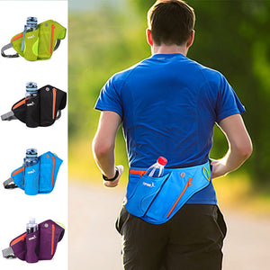 Outdoor Sports Running Fitness Waist Bag Pouch With Water Bottle