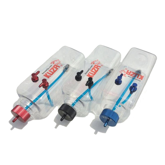 KUZA V2 Version Transparent Gasoline Fuel Tank 260ml 300ml 410ml 1500ml for RC Airplane