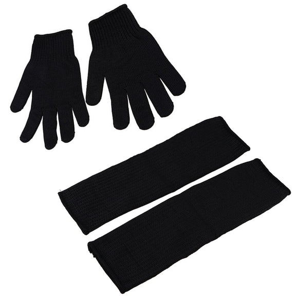 Latex Industrial Rubber Glove Acid and Alkali Resistant Anti-corrosion Black