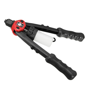 320mm Carbon Steel Heavy Duty Rivet Nut Gun Hand Tool With 5pcs Rivet Nose