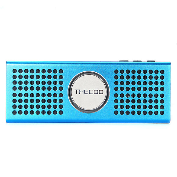 THECOO BTD708K Blade Altra-thin Metal Outdoor Portable TF Card Wireless Bluetooth Speaker