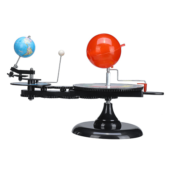 Solar System Orbit Sun Earth Moon Orbital Planetarium Model Science Toy Kids Educational Track Toys
