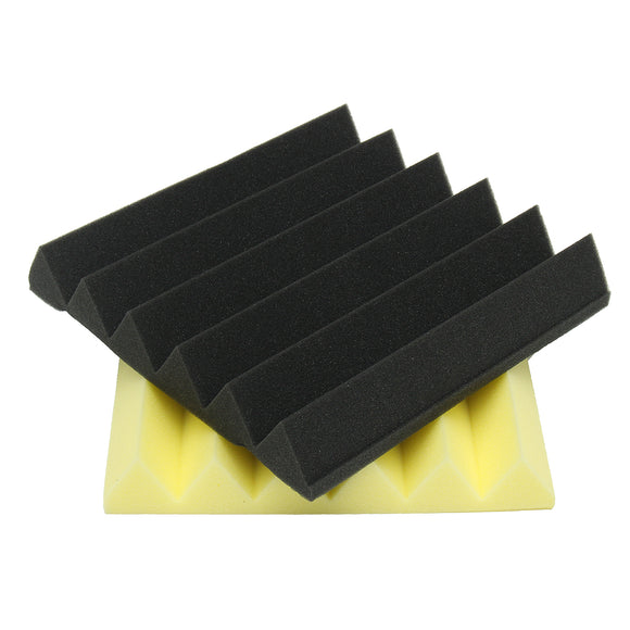 2Pcs 30x30cm Acoustic Soundproof Sponge Sound Absorption Panel Foam for Studio KTV Home