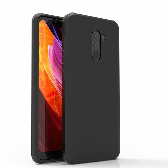 Bakeey Shockproof Soft Silicone Protective Case For Xiaomi Pocophone F1