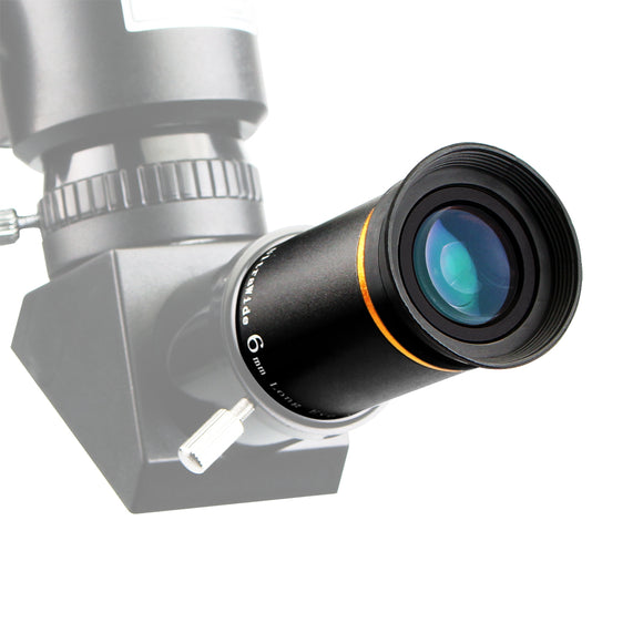 SVBONY Fully Multi-Coated 1.25 6mm Ultra Wide Angle Eyepiece for Astronomical Telescope