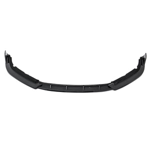 Carbon Fiber Look Front Bumper Lip Spoiler For Honda Civic 10th Gen 2019-2020