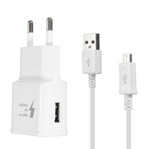 Mini EU US Micro USB 5V 2A Home Travel Charger Adapter For Samsung S7 Redmi Note4
