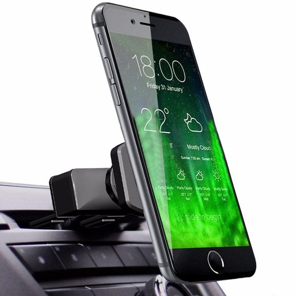 360 Magnetic Car Phone Holder CD Slot Air Vent Mount Holder Stand For Cell Phone iPhone GPS
