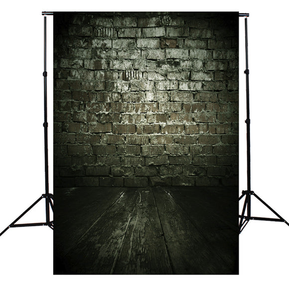 3x5ft Dark Cloudy Stone Brick Theme Photography Vinyl Background Backdrop for Studio 0.9x1.5m