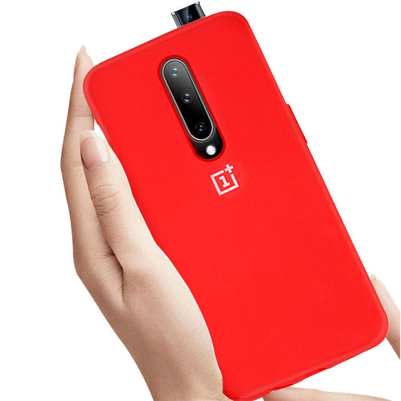 Bakeey Ultra Thin Anti-Scratch Liquid Silicone Soft Protective Case For OnePlus 7 Pro