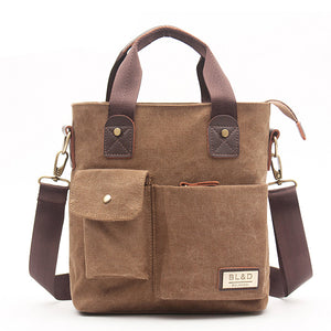 Canvas Crossboby Bag Casual Single-Shoulder Bag Handbag Briefcase For Men