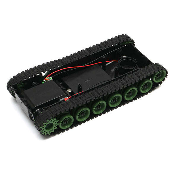 3-8V DIY Shock Absorbed Smart Robot Tank Chassis Car With 130 Motor For Arduino