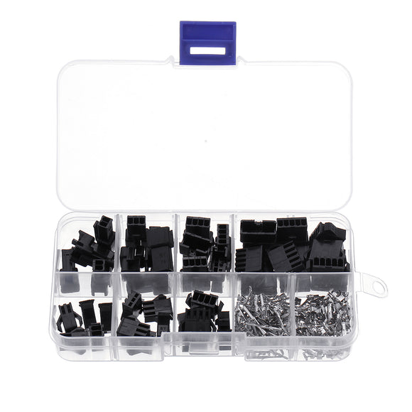 600pcs 2.54mm Dupont Terminal Male/Female Pin SM2.54 Cable Plug 2/3/4/5 Pin Electrical Jumper Header Housing Wire Connector Kit