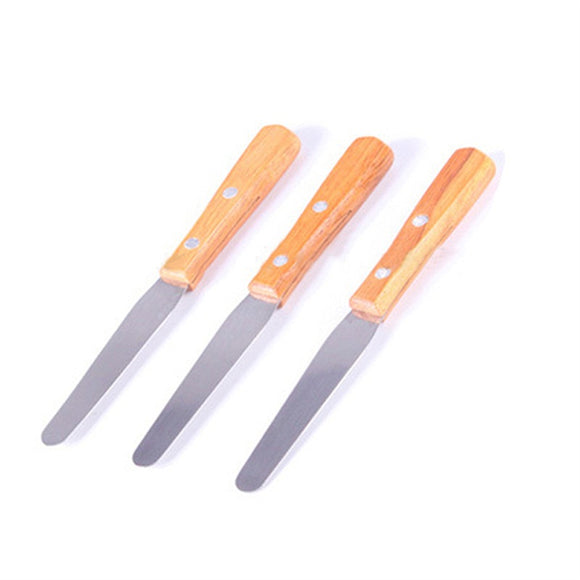 Waxing Stick Spatulas Stainless Steel Wax Holder for Hair Removal Applicator Home Use Epilator