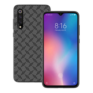 NILLKIN Ultra-thin Synthetic Fiber Plaid Anti-Scratch Protective Case for Xiaomi Mi9 / Mi Transparent Edition