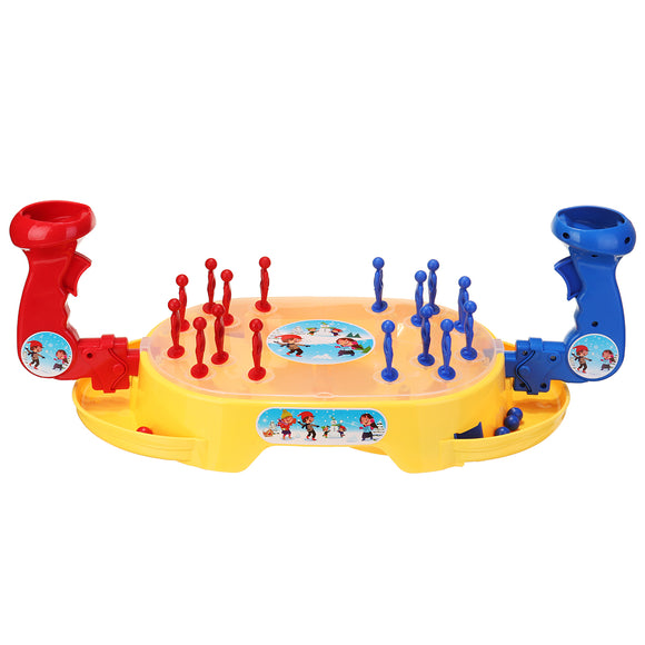 Snowball Fight Double Match Game Desktop Puzzle Catapult Knowledge Children Early Education Toys