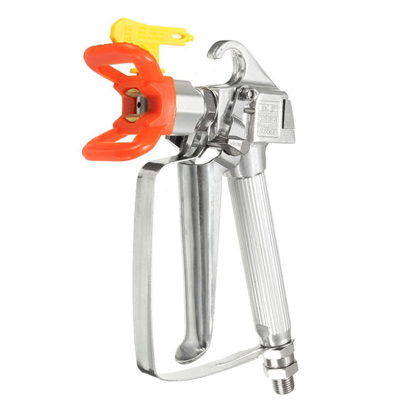 3600PSI Red High Pressure Airless Paint Spray Gun With Yellow Spray Tip