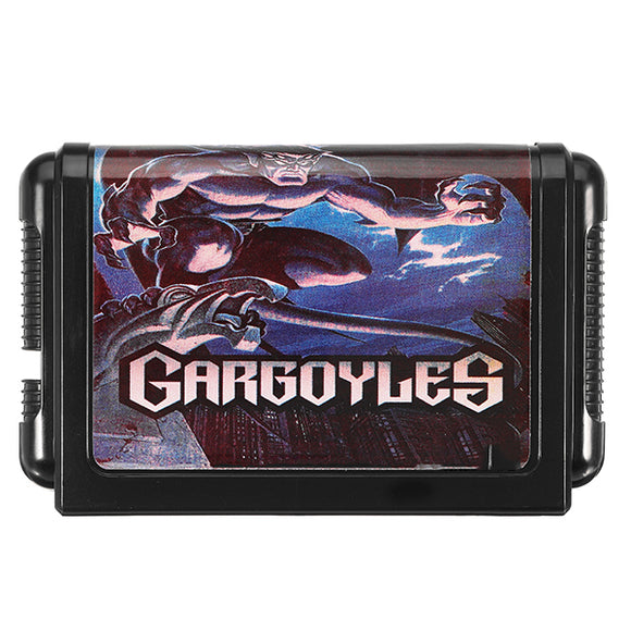16bit GARGOYLES Cartridge for Sega Game Console