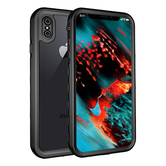 Bakeey IP68 Waterproof Case For iPhone XS/X Snowproof Dustproof Shockproof Full Body Cover