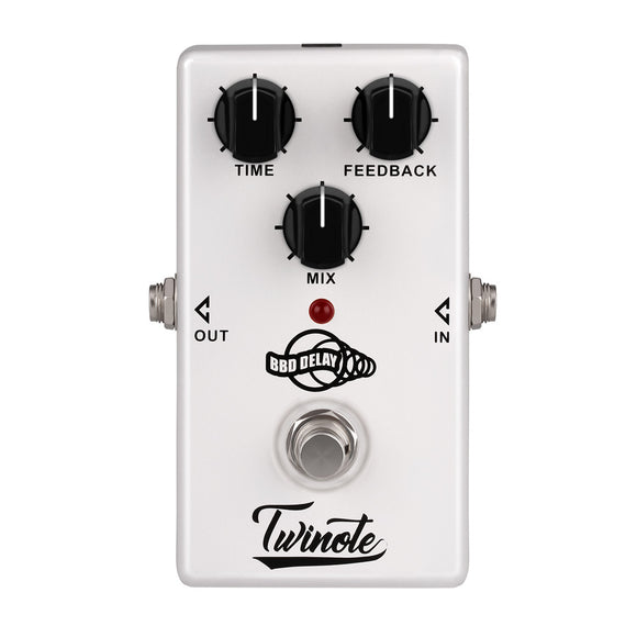 Twinote BBD Analog Delay Guitar Effects Pedal Low Noise Circuit 300ms Delay time Warm and Smooth Coupon 9db38e