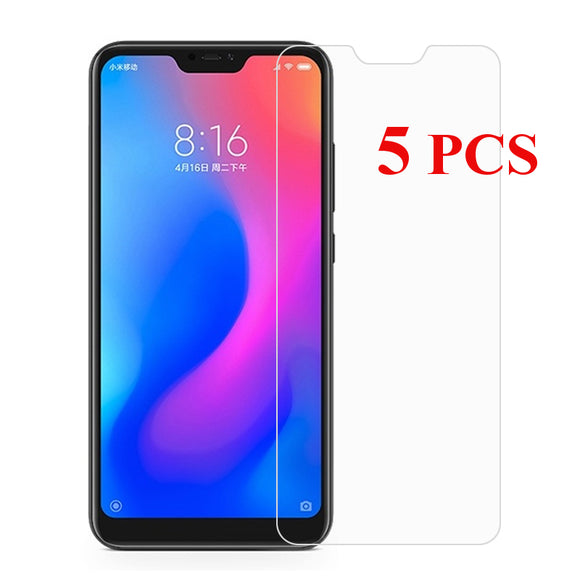 5PCS Bakeey Anti-Explosion Tempered Glass Screen Protector For Xiaomi Redmi 6 Pro / Xiaomi Mi A2 Lite