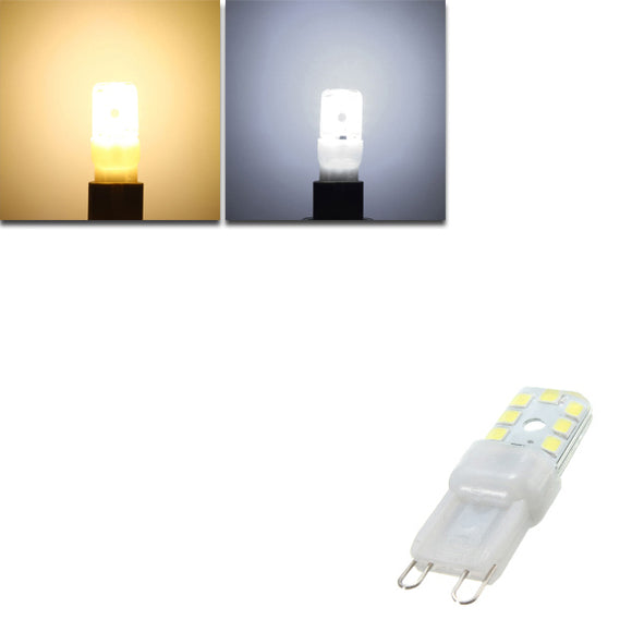 Dimmable G9 2W LED Warm White Pure White 14 SMD 2835 225Lm Light Lamp Bulb AC220V
