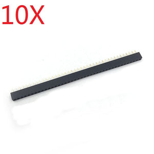 10X 40 Pin Female 2.0mm Spacing Single Row