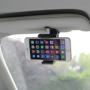 CORHART Car Sun Visor Clip Phone Holder Universal For iPhone Samsung