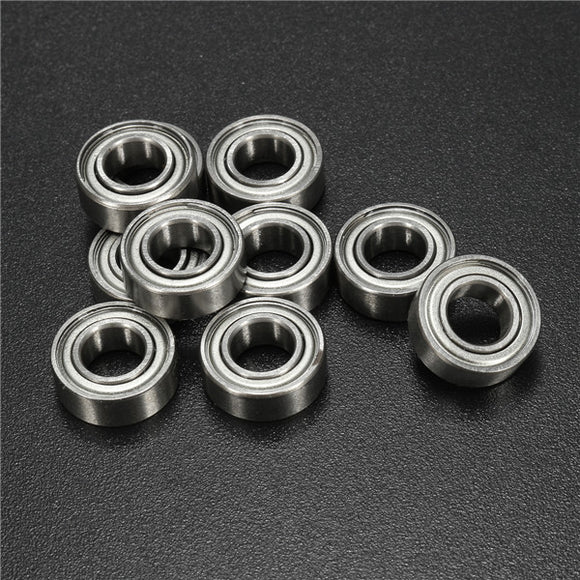 10pcs 687ZZ 7x14x5mm Miniature Roller Bearings Metal Shielded Ball Bearing