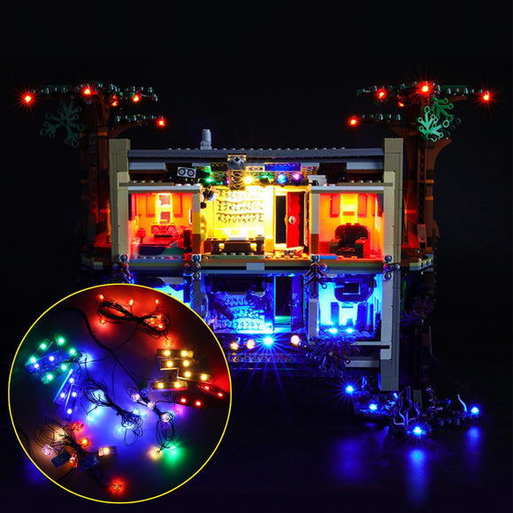 DIY LED Light Lighting Kit ONLY For LEGO 75810 Stranger Things The Upside Down Bricks Toys