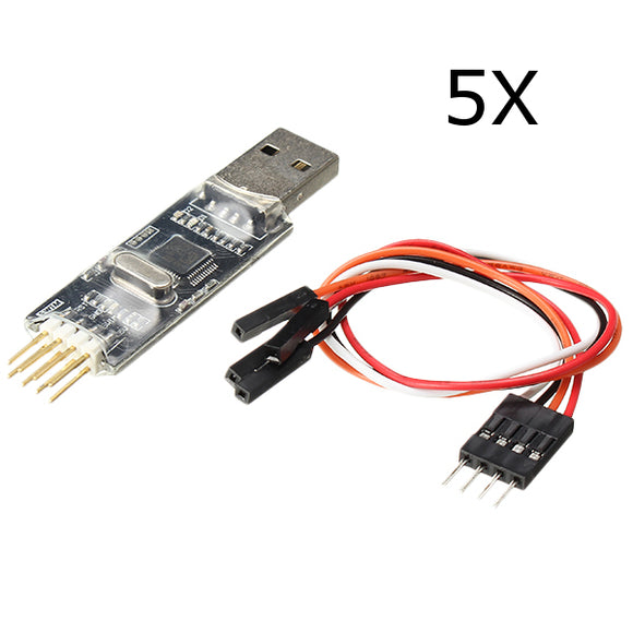 5Pcs STM8 STM32 Emulator Simulator Programmer Downloader For ST-LINK V2 With 4Pin Cable