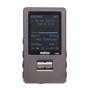 Mahdi M390 8GB HIFI Lossless A-B Repeat Music Player MP3 Support TF Card FM Voice Record