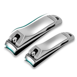 Y.F.M Stainless Steel Nail Clipper Fingernail Cutter Anti Splash Manicure Tool with Nail File
