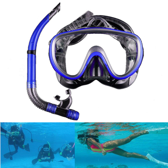 Anti Fog Half Dry Snorkel Goggles Diving Glasses Scuba Swimming Mask Water Sports Equipment