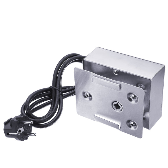 220-240V Universal BBQ Grill Electric Replacement Stainless Steel Rotisserie Motor