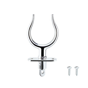 BSET MATEL Stainless Steel 316 LifeBoat Rowlock Boat Row Lock Oarlock Support Holder Bracket Marine Deck Yacht Kayak Canoe Accessories