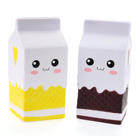 Squishy Jumbo Milk Bottle Box 11cm Slow Rising Soft Collection Gift Decor Toy