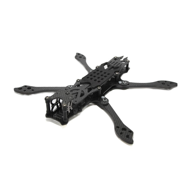FLYWOO Mr.Croc-SL 225mm 5 Inch FPV Freestyle Carbon Fiber Racing Frame Kit 5mm Arm-Black