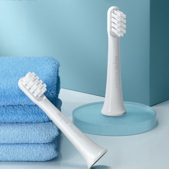 3Pcs Original Xiaomi Mijia T100 Toothbrush Replacement Tooth Brush Heads for Mijia T100 Mi Smart Electric Toothbrush Deep Cleaning Tooth Brush Heads