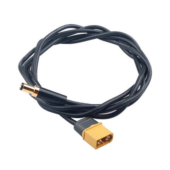 RJXHOBBY XT60 Male To Male DC 5.5mm X 2.5mm Plug Power Cable Wire For TS100 Electric Soldering Iron