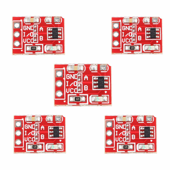 5Pcs 2.5-5.5V TTP223 Capacitive Touch Switch Button Self Lock Module For Arduino