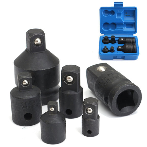 6pcs Drive Socket Reducer Air Impact Adapter