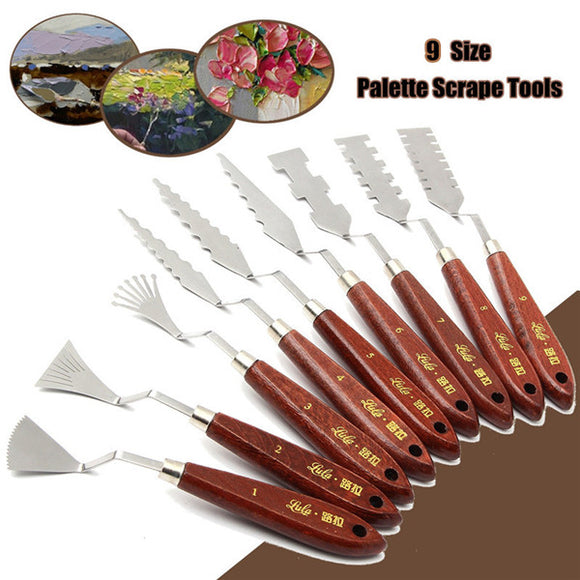 Stainless Steel Palette Knife Scrape Shovel Spatula Paint Painting Artist Tool