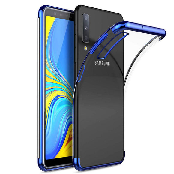 Bakeey Plating Soft TPU Protective Case For Samsung Galaxy A7 2018