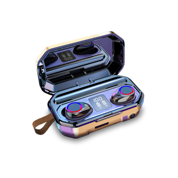Bakeey TWS Wireless bluetooth Headset In-ear Earphone Stereo Earbuds IPX5 Waterproof Headphone Built In Mic With Lanyard