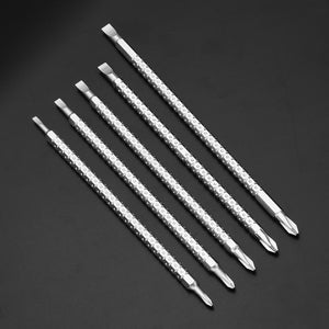 JERXUN JX-0151 180mm Strong Magnetic Phillips Slotted Screwdriver Bit Double Head Extended Drill Bit
