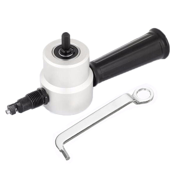 Drillpro Double Head Sheet Metal Nibbler Cutter Drill Attachment Metal Sheet Cutter