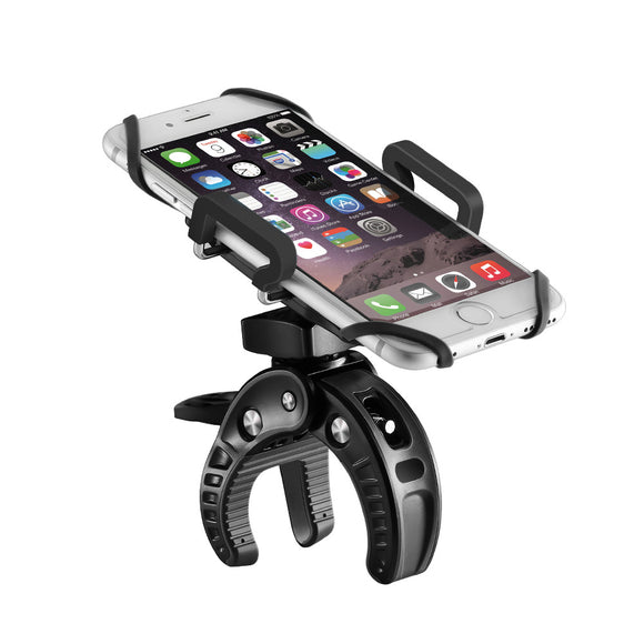 BlitzWolf BW-MH2 Heavy Duty Bike PhonE-mount Holder with Tight Rubber Band & 360 degree Rotate